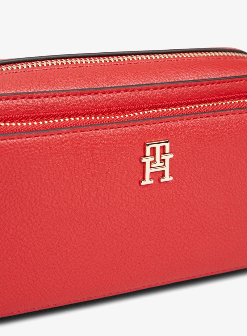TOMMY HILFIGER TH Monogram Crossbody Camera Bag - Image 5